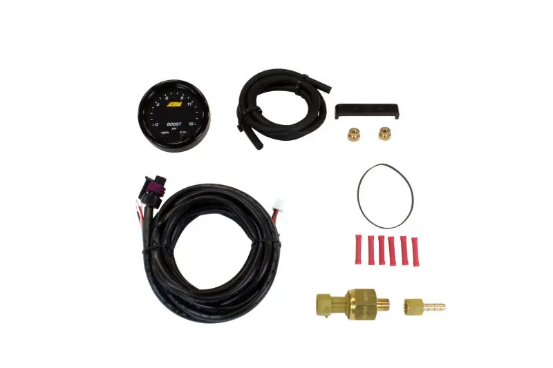 Aem X-Series 0-15 Psi Boost Pressure Gauge Kit 1