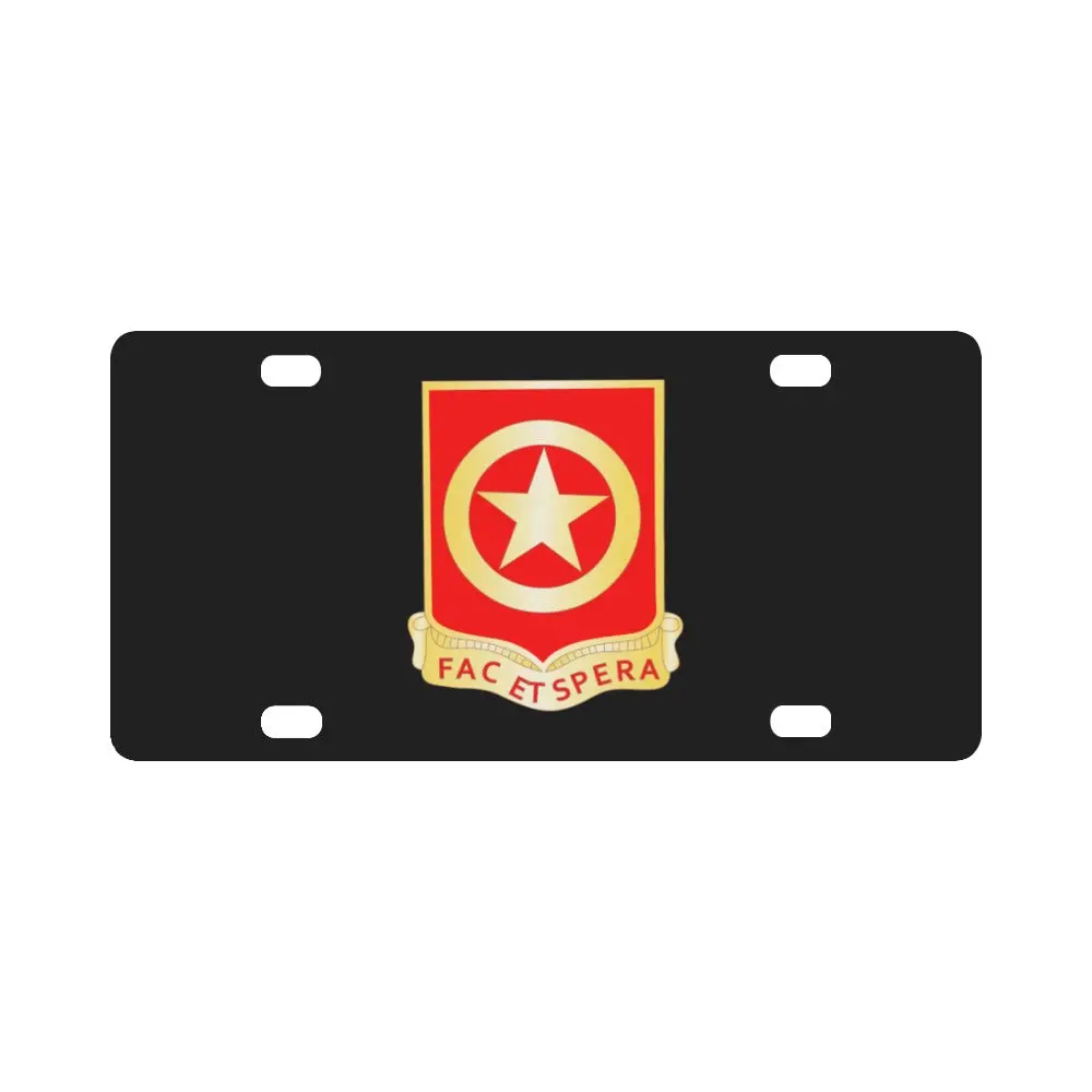 Army - 48Th Field Artillery Battalion Wo Txt Classic License Plate 1
