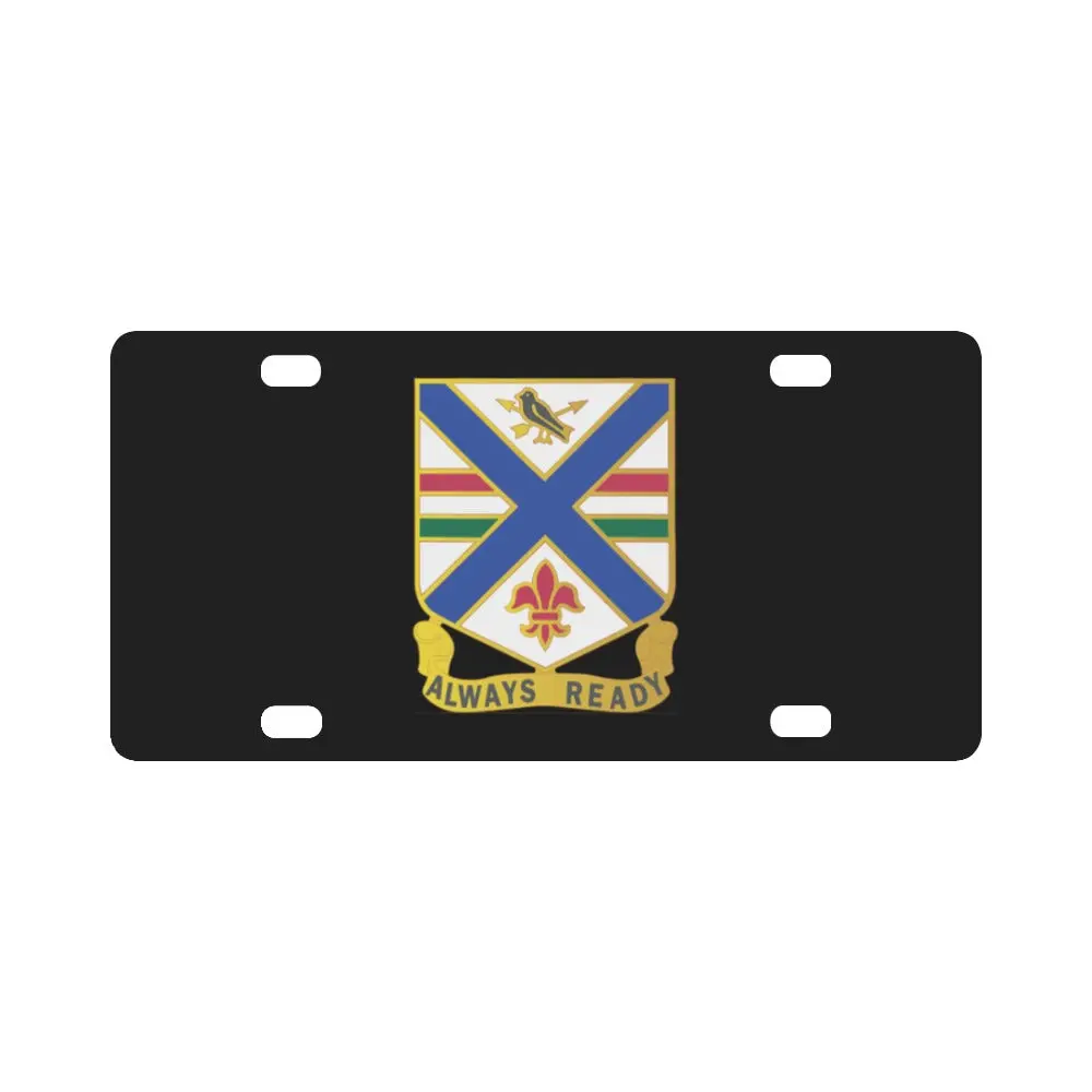 130Th Infantry Regiment - Dui Wo Txt X 300 Classic License Plate 1
