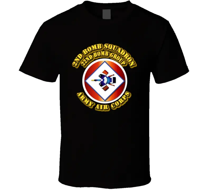 Army Air Corps - 2Nd Bomb Squadron T Shirt, Premium, Hoodie 1