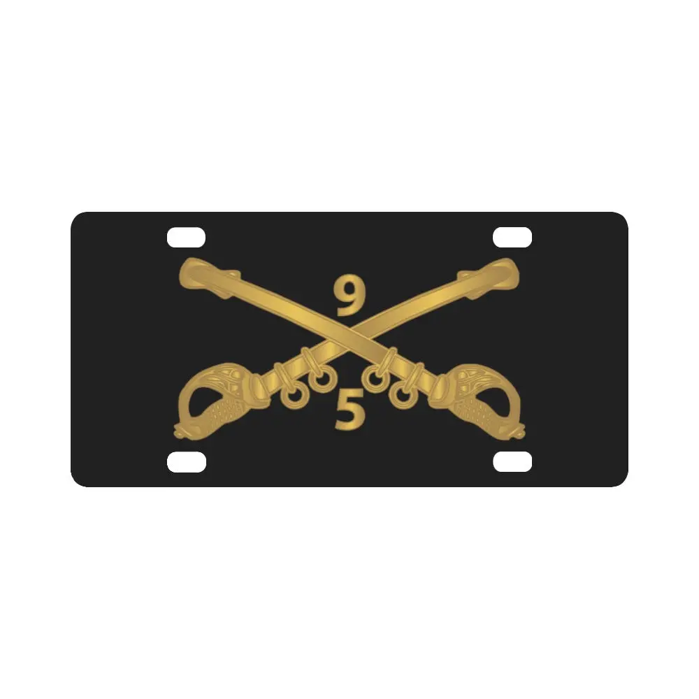 Army - 5Th Squadron, 9Th Cavalry Branch Wo Txt X 300 Classic License Plate 1