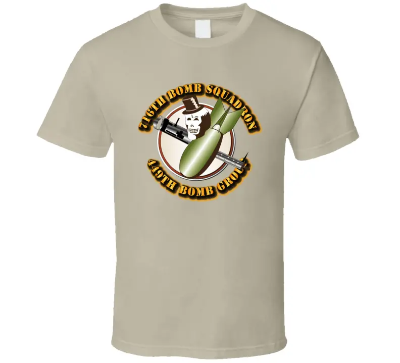 Aac - 716Th Bomb Squadron, 449Th Bomb Group, 15Th Air Force - T Shirt, Premium And Hoodie 1