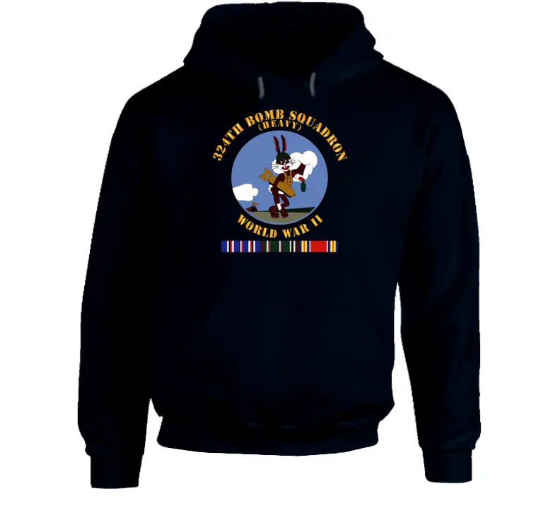Aac - 324Th Bomb Squadron - Wwii W Eu Svc Hoodie 1