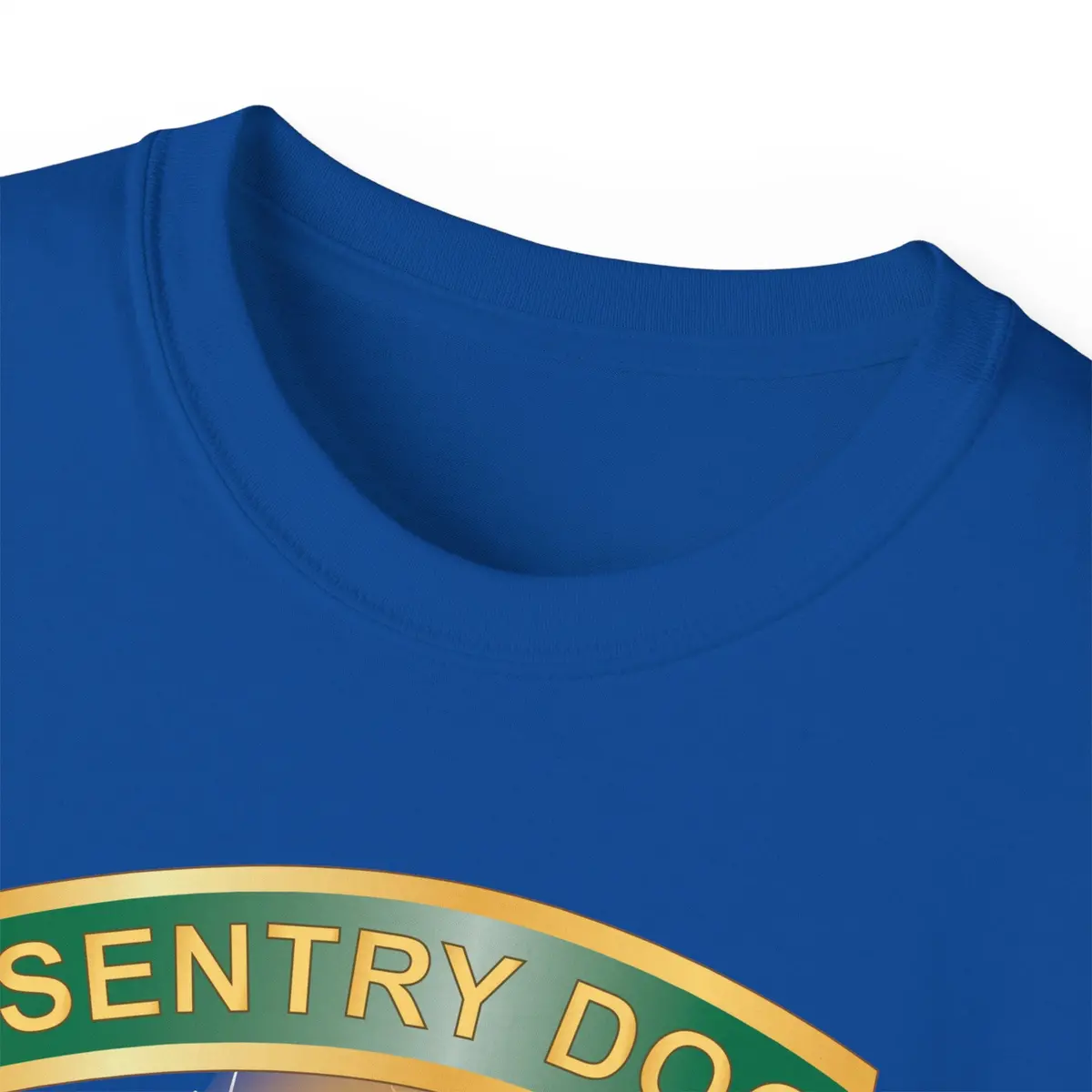 Unisex Ultra Cotton Tee - Army - Sentry Dog - 212Th Military Police Company - Dog Fire W Br - Ribbon Vietnam War Veteran W Vn Svc X 300 45