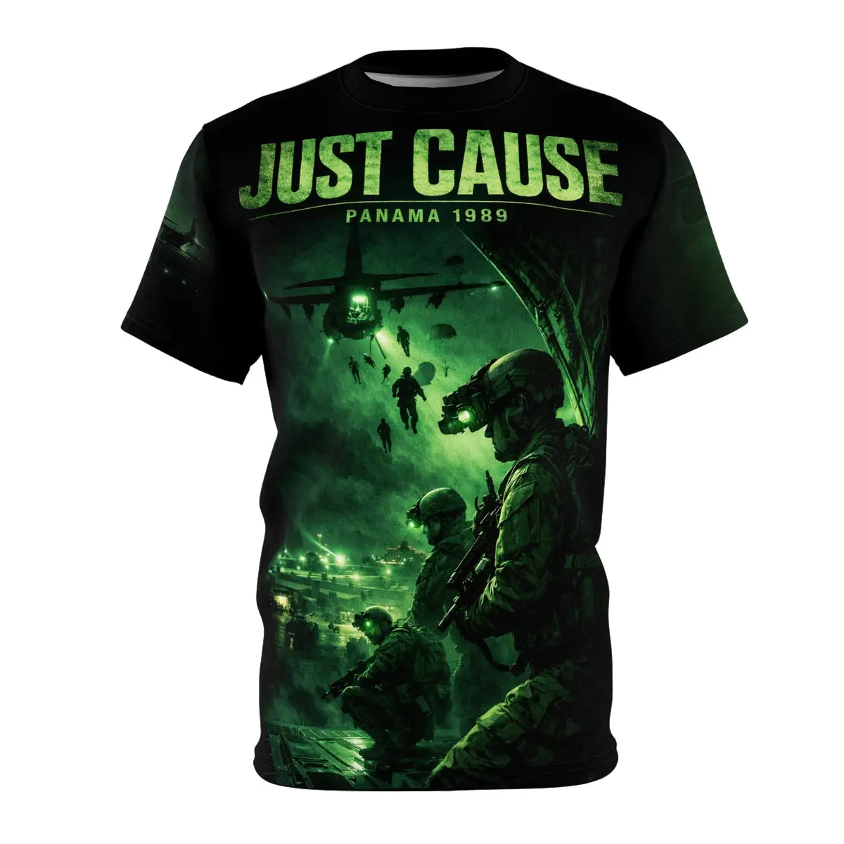 Operation Just Cause Veterans Tribute Tee — Panama Invasion Veteran T-Shirt 1