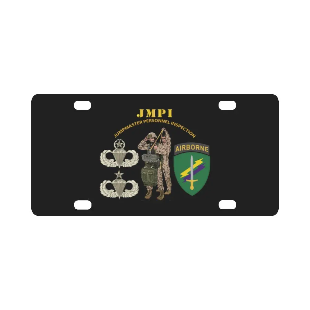 Jmpi - Usacapoc Classic License Plate 1
