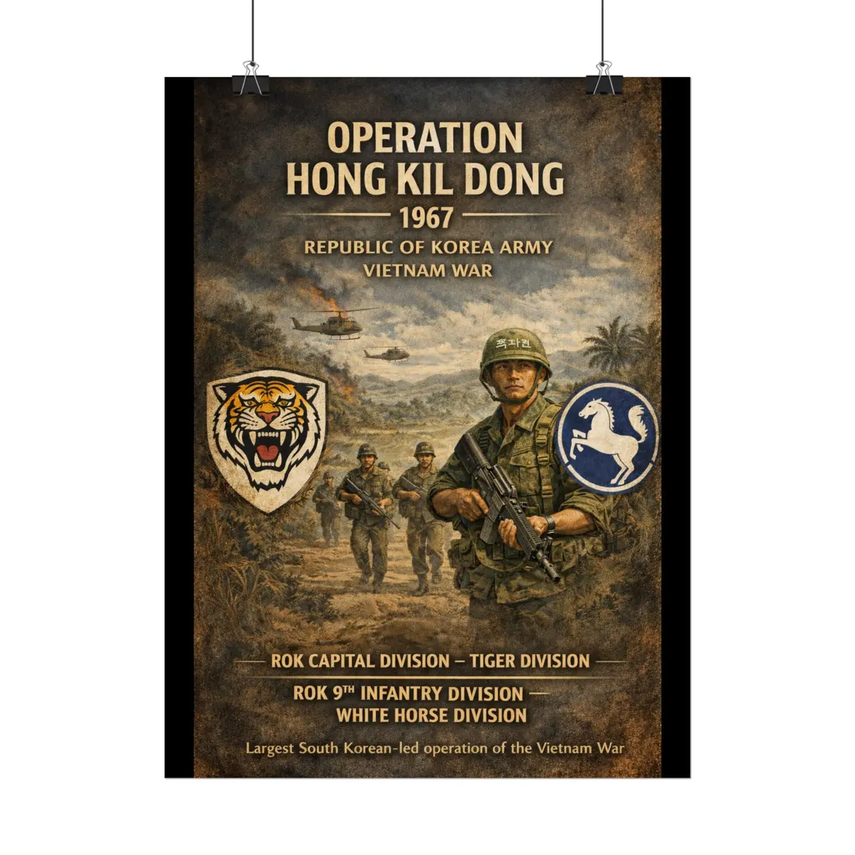 Posters - Korea - 9Th And 10Th Divisions - Combined 7