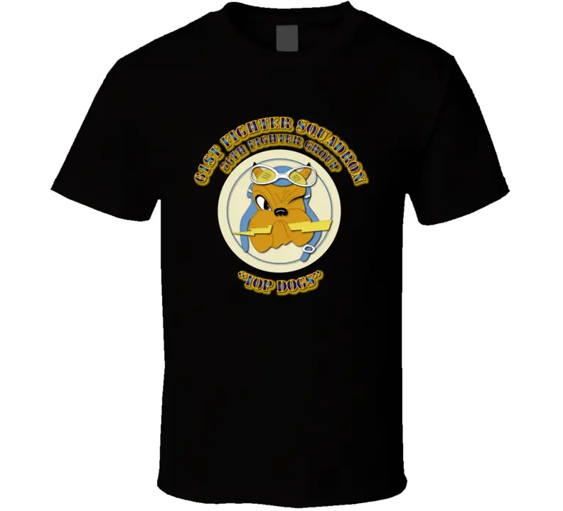 Aac - 61St Fighter Squadron - 56Th Fighter Group T Shirt 1