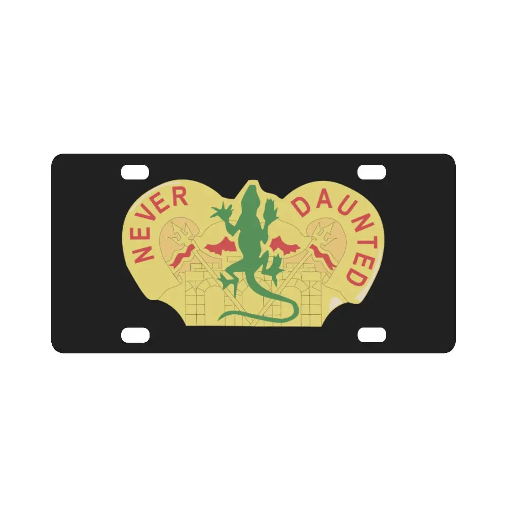 Dui - 84Th Engineer Battalion Classic License Plate 1