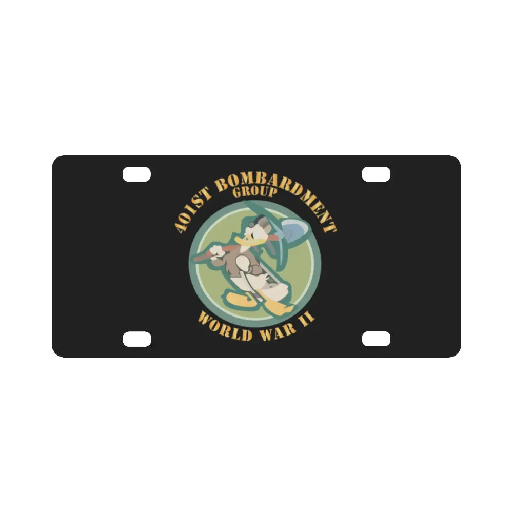 Aac - 401St Bombardment Group - Wwii X 300 Classic License Plate 1