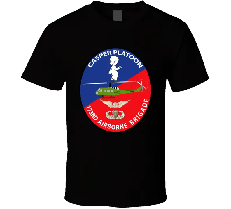 Casper Aviation Platoon - Vietnam Veteran T Shirt 1