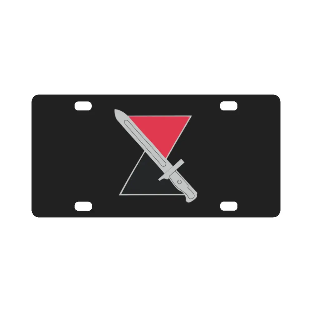 Dui - 7Th Infantry Division X 300 Classic License Plate 1