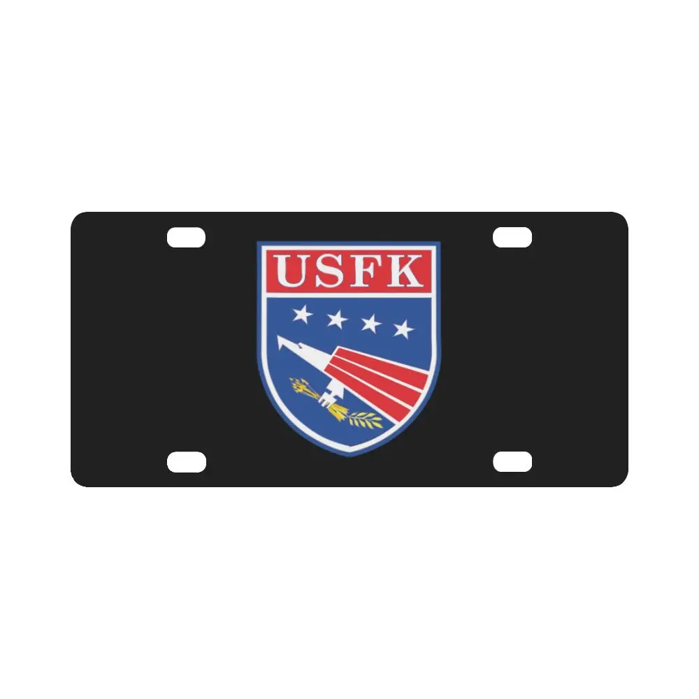United States Forces Korea - Usfk - Ssi - Wo Txt X 300 Classic License Plate 1