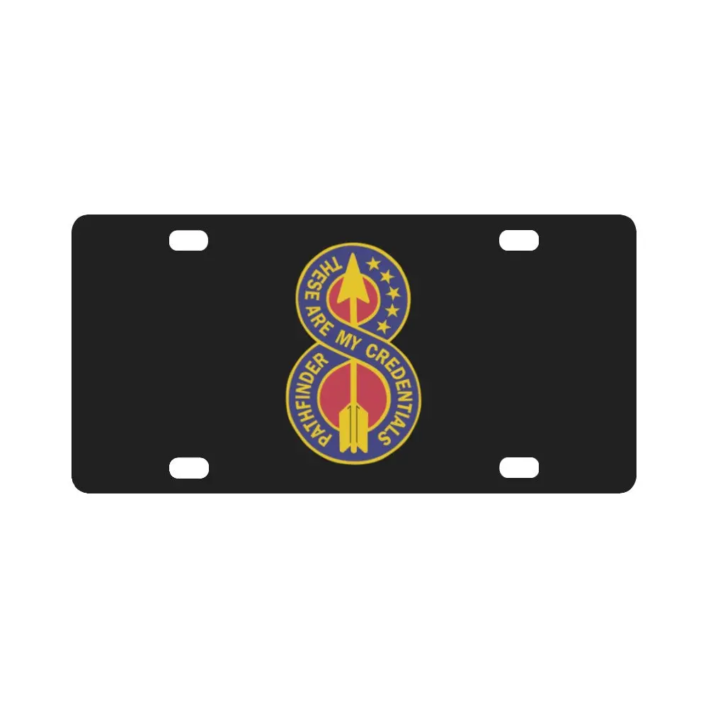 Dui - 8Th Infantry Division X 300 Classic License Plate 1