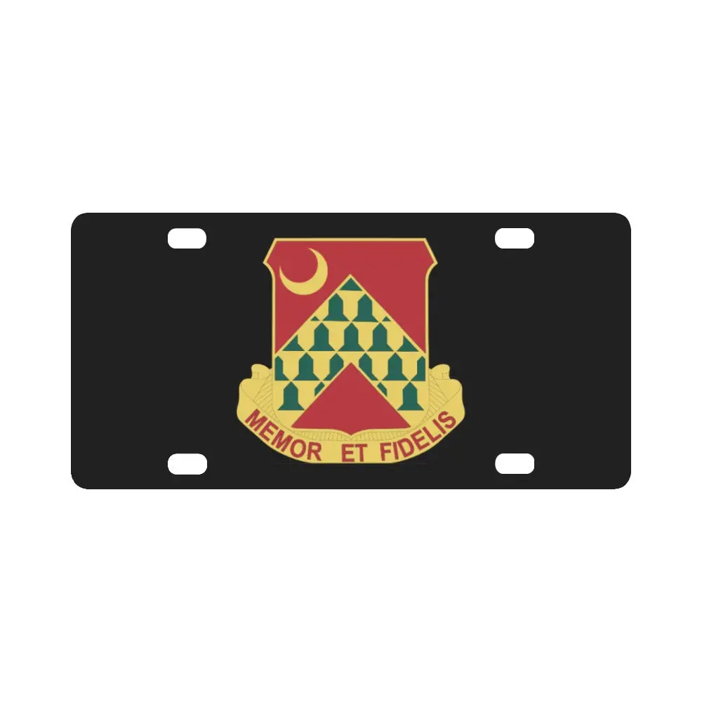 Dui - 67Th Air Defense Artillery Regiment Wo Txt X 300 Classic License Plate 1