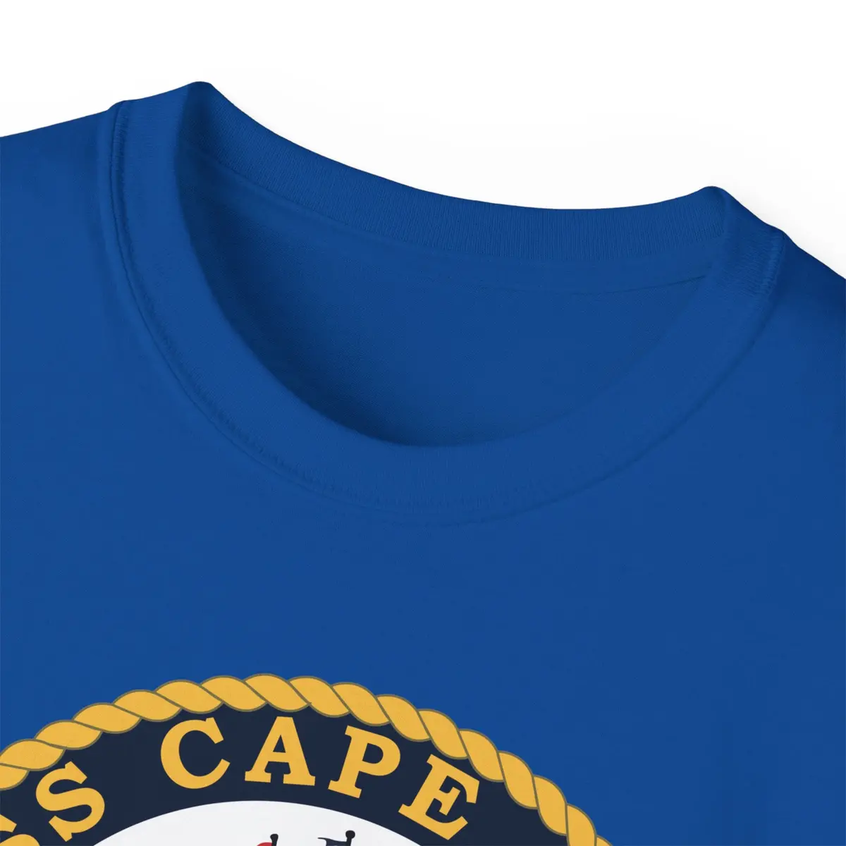 Unisex Ultra Cotton Tee - Navy - Uss Cape Cod (Ad 43) Wo Txt X 300 45