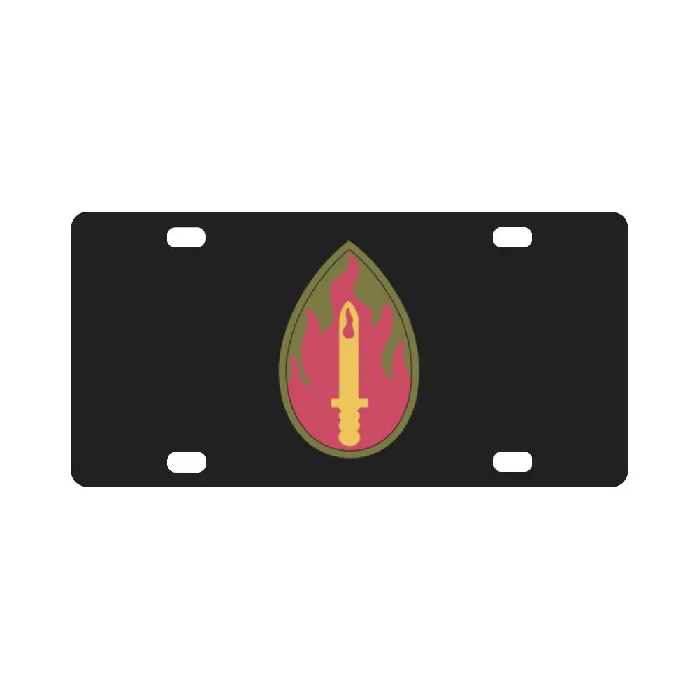 Ssi - 63Rd Infantry Division X 300 Classic License Plate 1