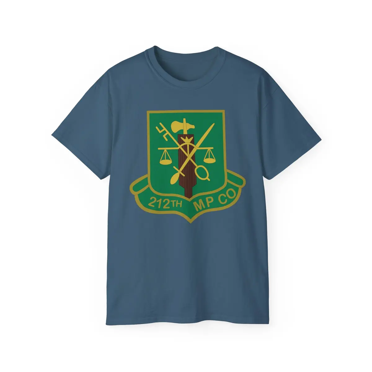 Unisex Ultra Cotton Tee - Army - 212Th Military Police Company - Dui Wo Txt X 300 12