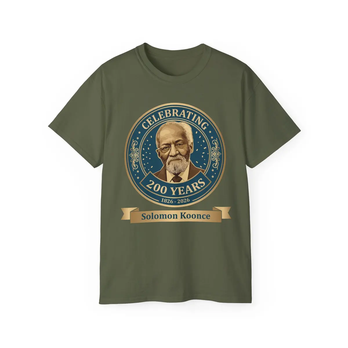 Unisex Ultra Cotton Tee - Solomon Koonce - Celebrating 200 Years 12