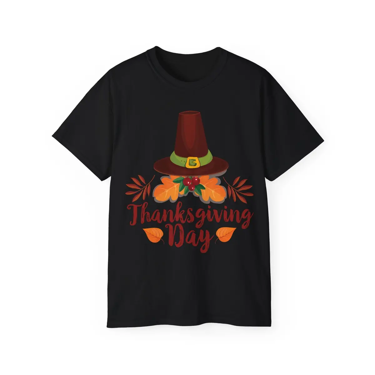 Unisex Ultra Cotton Tee - Thanksgiving Day - Happy Thanksgiving Day 7