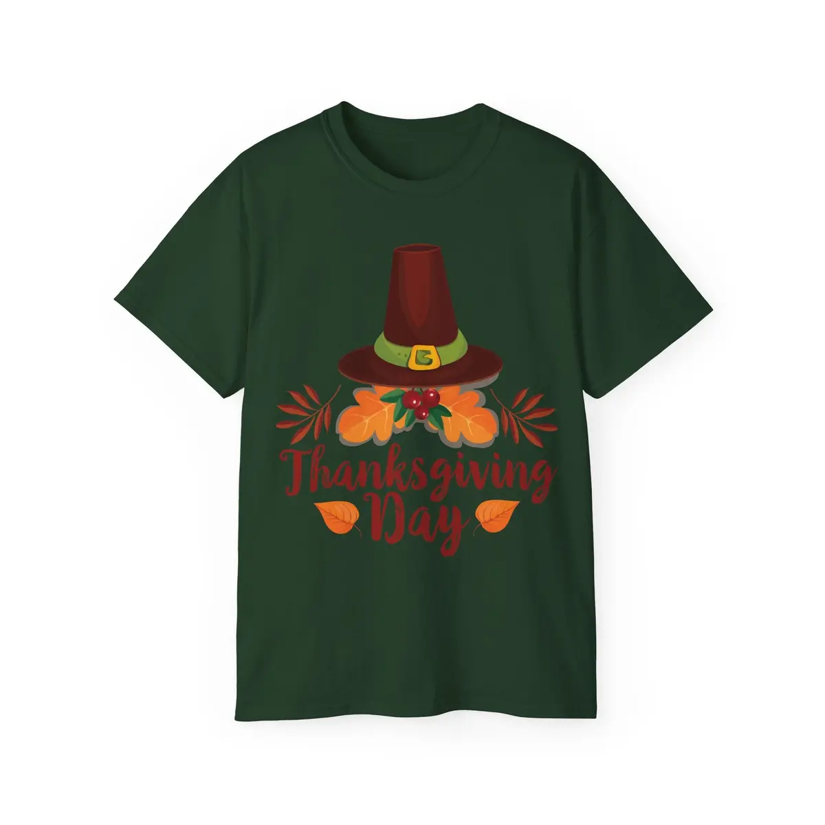 Unisex Ultra Cotton Tee - Thanksgiving Day - Happy Thanksgiving Day 8