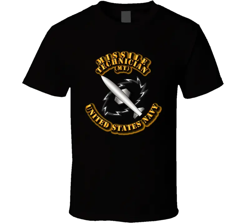 Navy - Rate - Missile Technician T Shirt 1