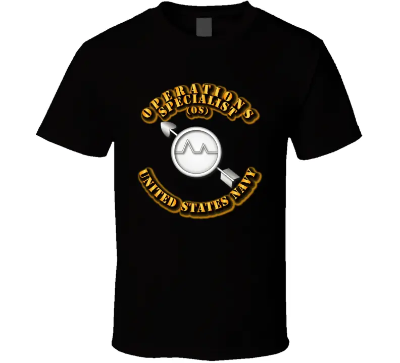 Navy - Rate - Operations Specialist T Shirt 1