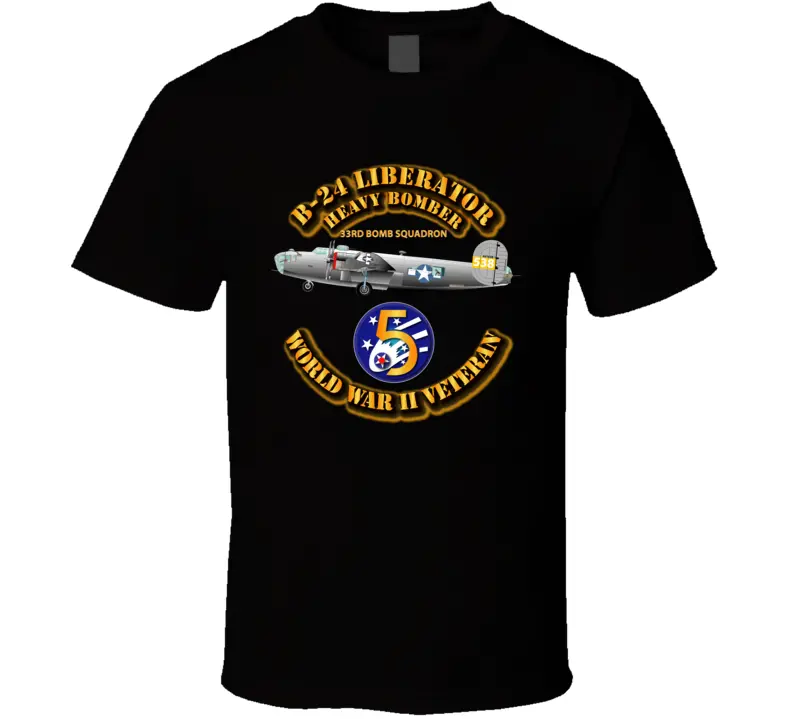 Aac - 22Bg - 33Rd Bs - B-24 - 5Th Af T Shirt 1