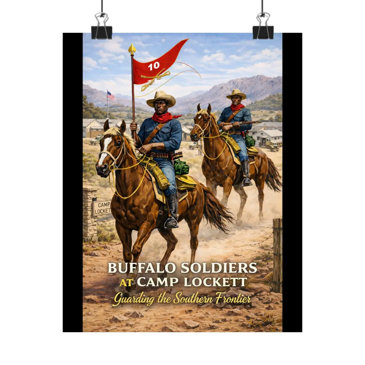 Matte Poster - Fort Benning - Follow Me 1