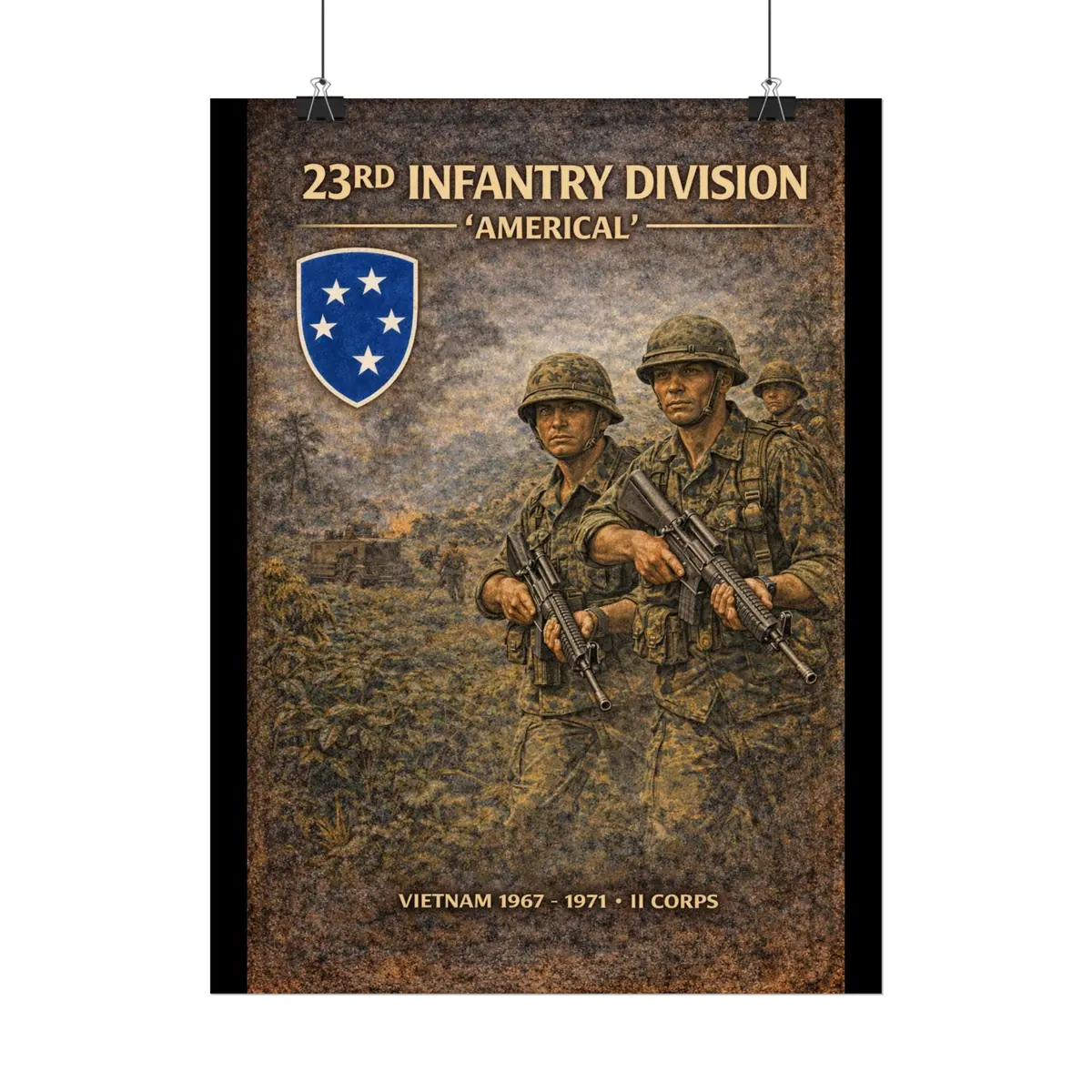 Rolled Posters - Americal Division In Vietnam, 1967 7