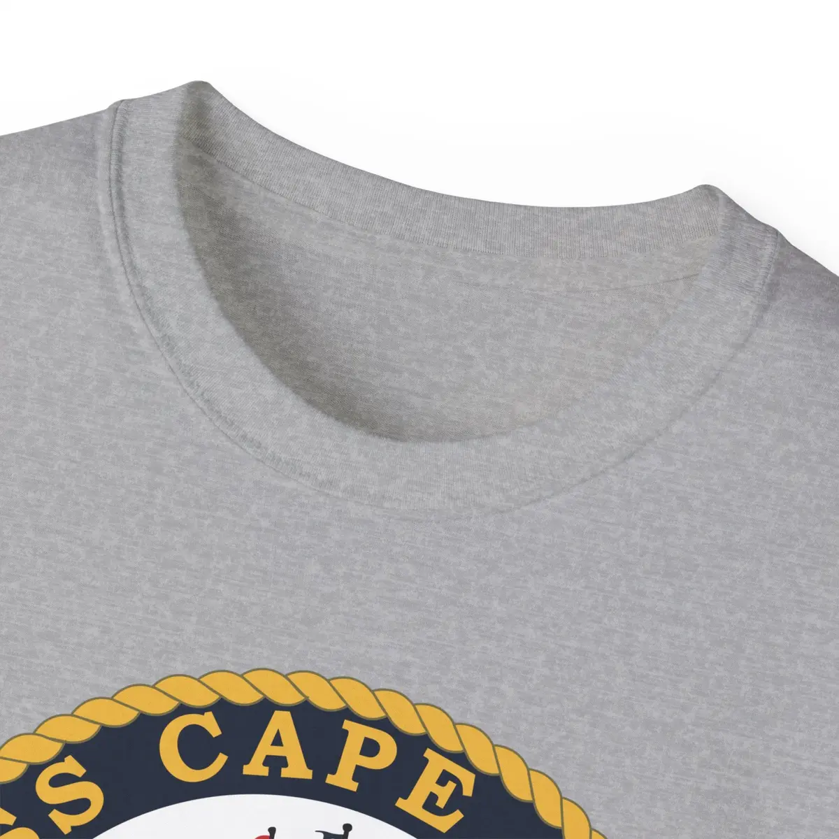 Unisex Ultra Cotton Tee - Navy - Uss Cape Cod (Ad 43) Wo Txt X 300 24