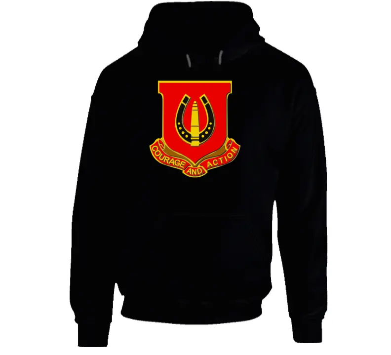 Hq Battery, 8Th Battalion 26Th Artillery Without Text - Hoodie 1