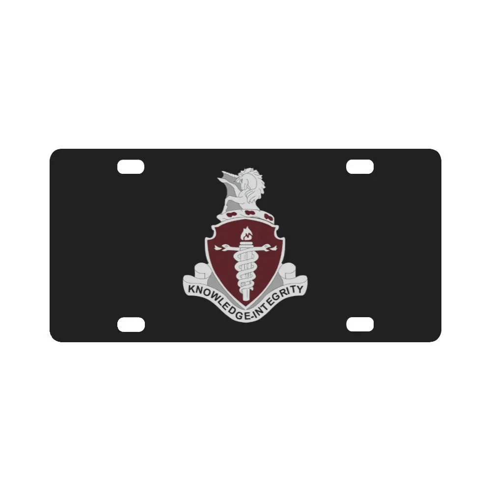 Army - Us Veterinary Command Wo Txt Classic License Plate 1