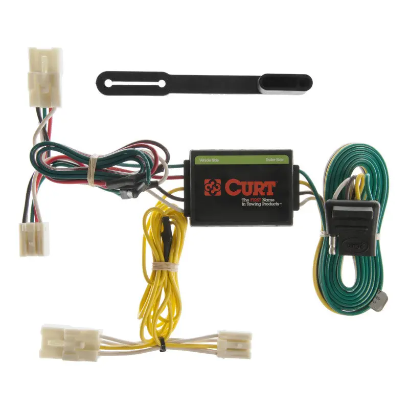 Curt Custom 4-Way Flat Trailer Wiring Harness For 2001–2005 Toyota Rav4 1