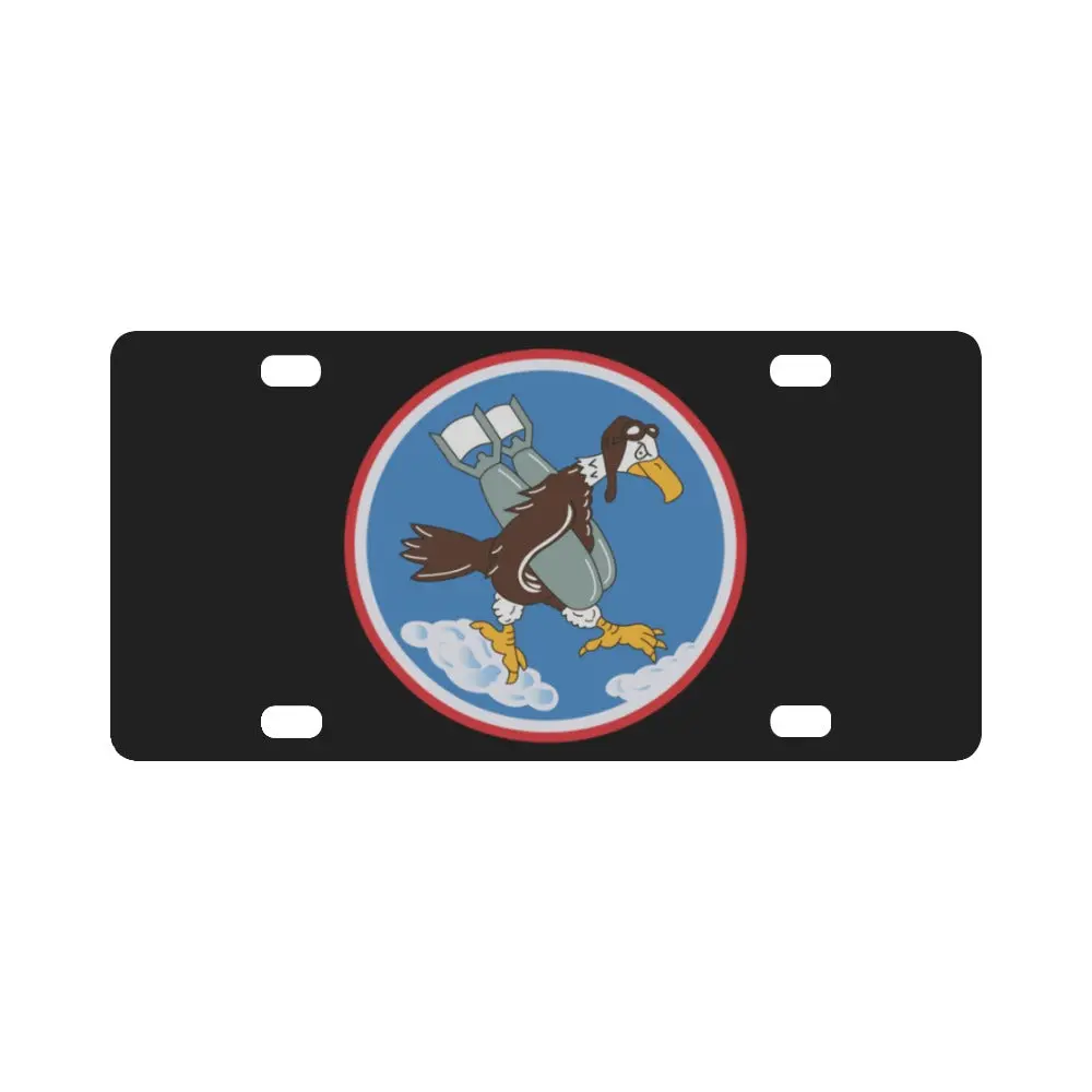 Aac - 772Nd Bomb Squadron, 463Rd Bomb Group - 15Th Af Wo Txt X 300 Classic License Plate 1