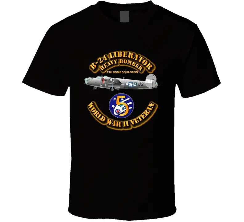 Aac - 22Bg - 19Th Bs - B-24 - 5Th Af T Shirt 1