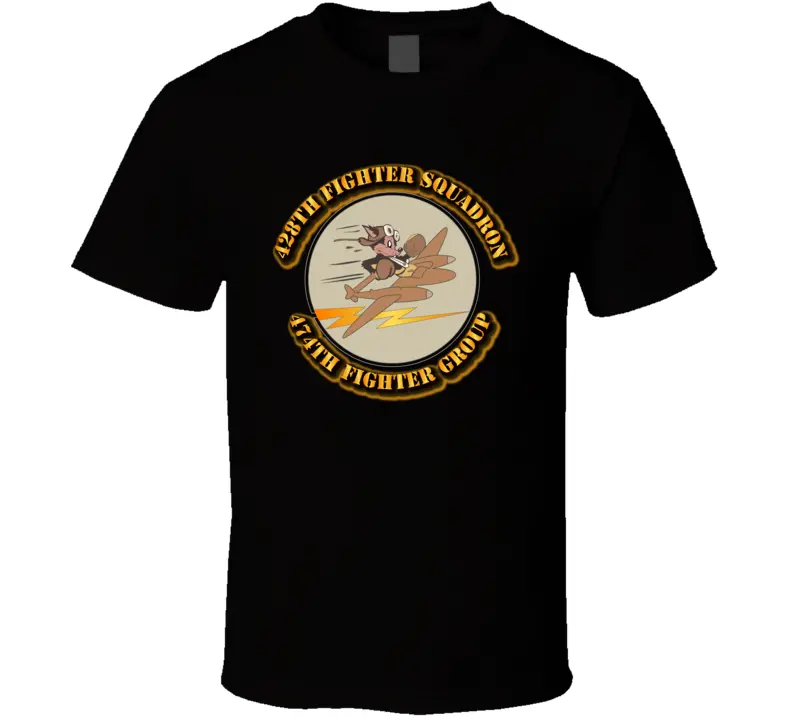 Aac - 428Th Fighter Sq - 474Th Fighter Group - 9Th Af T Shirt 1