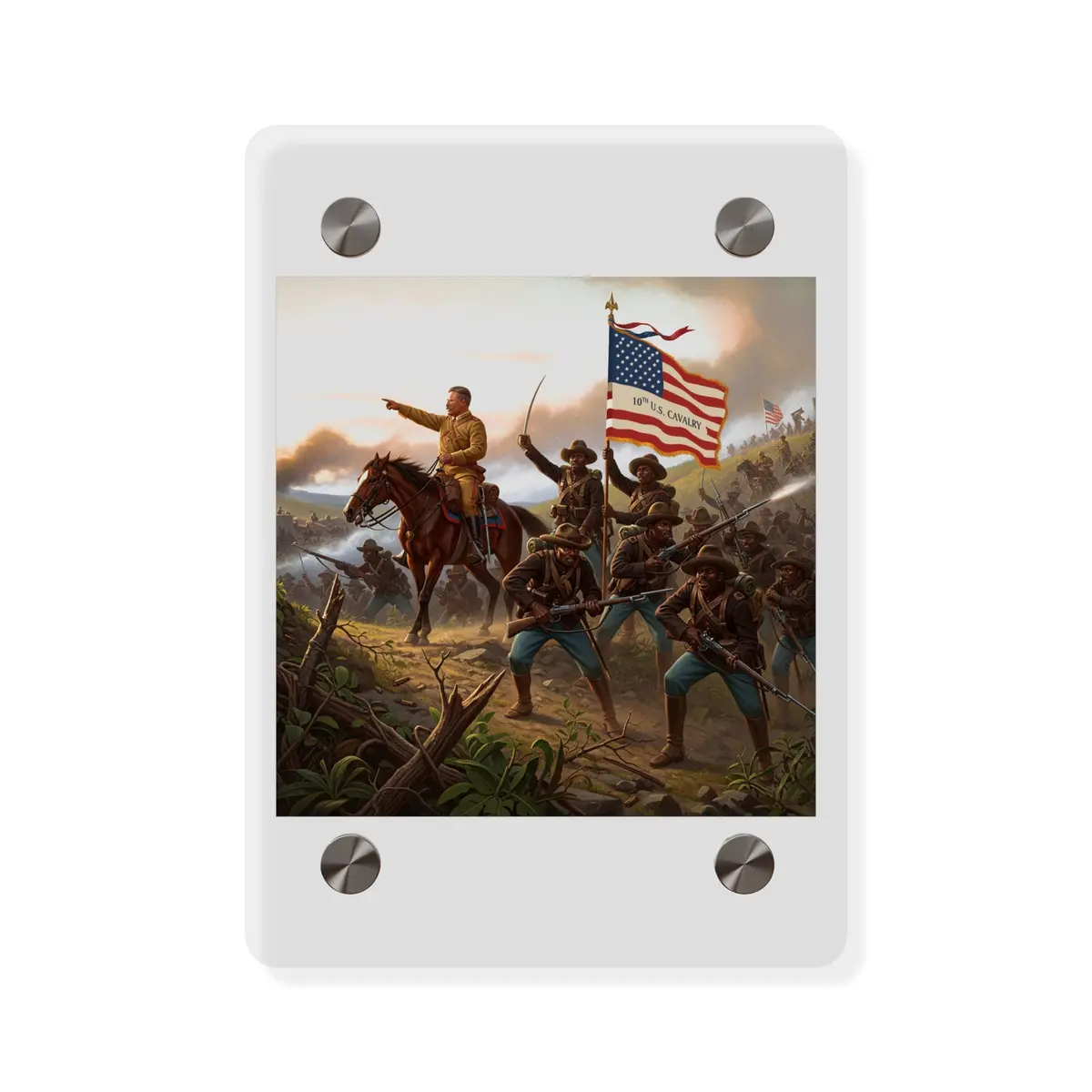 Acrylic Wall Art Panel - Charge Up Janjuan Hill 5