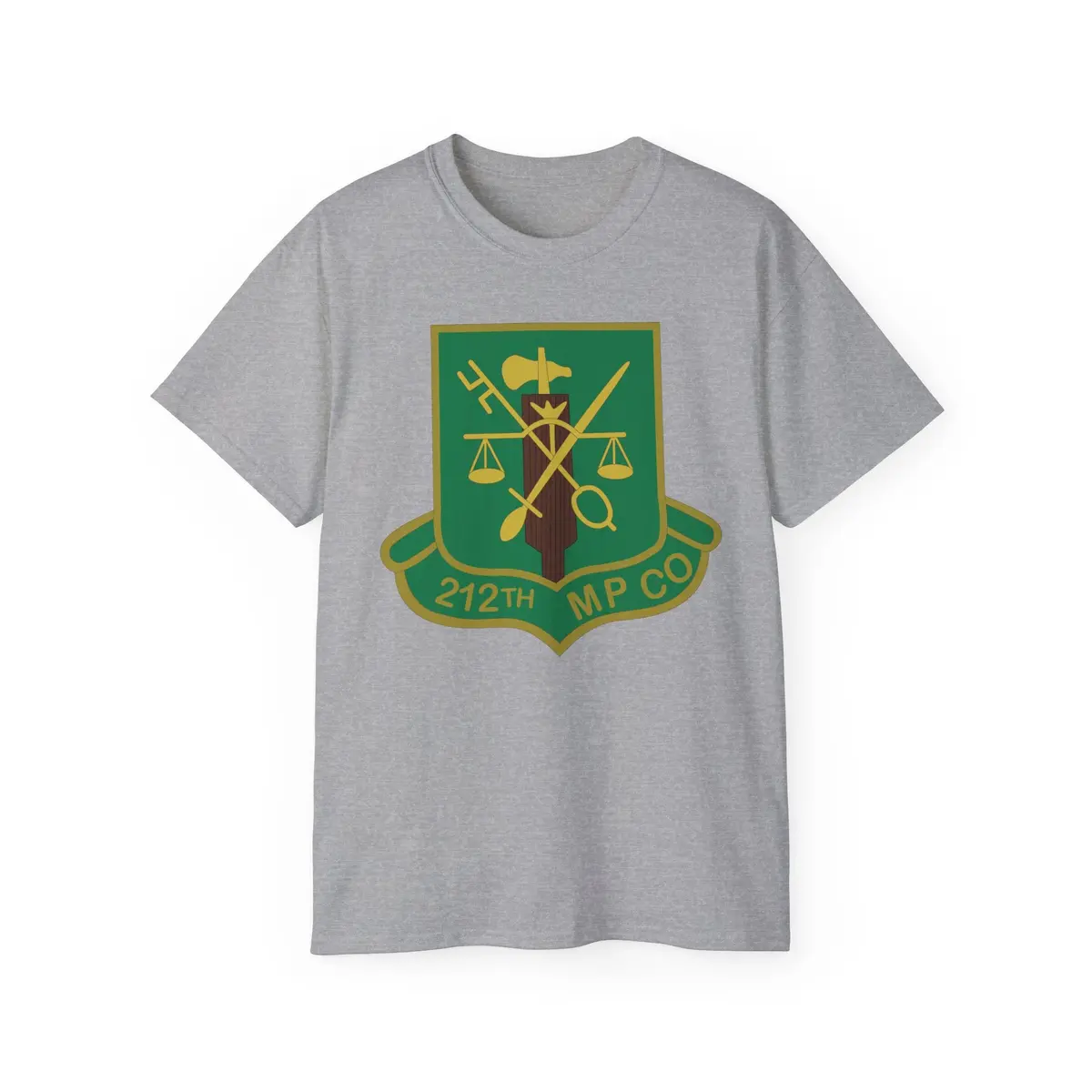Unisex Ultra Cotton Tee - Army - 212Th Military Police Company - Dui Wo Txt X 300 7