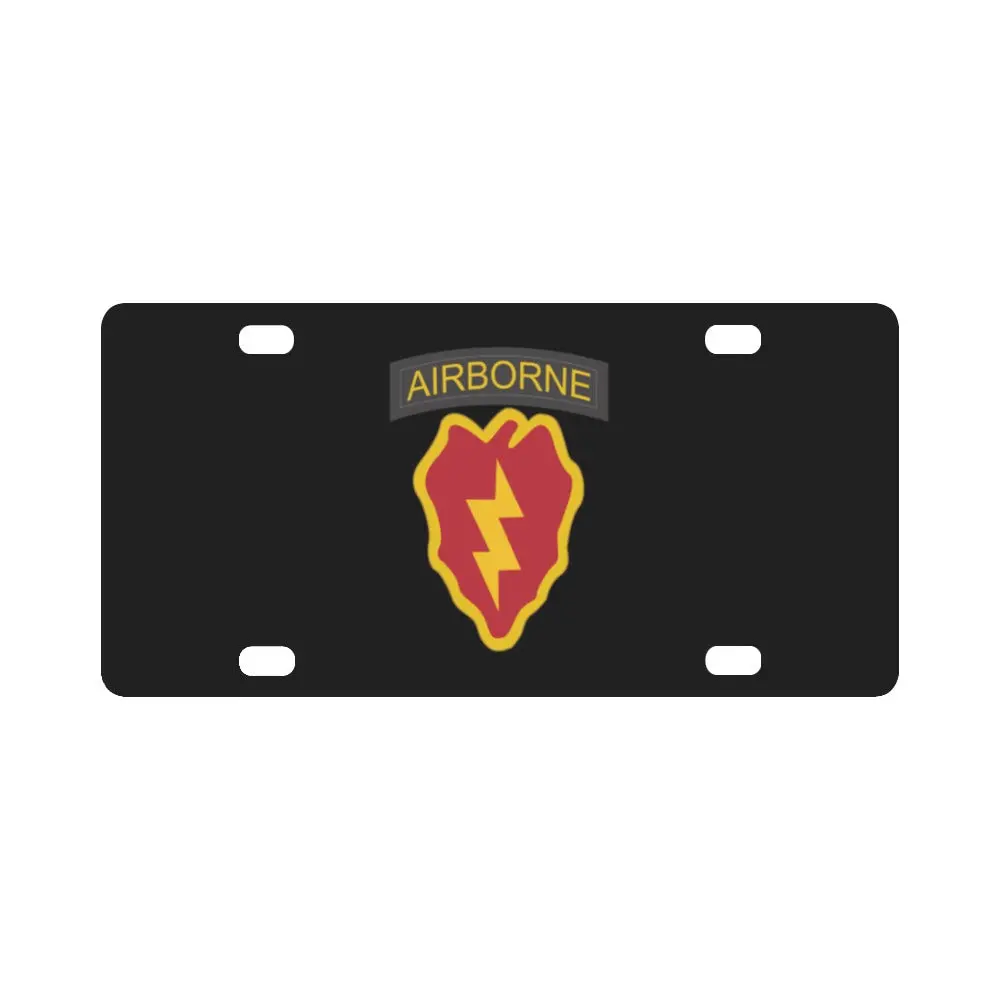 Ssi - 25Th Infantry Division With Txt X 300 Classic License Plate 1