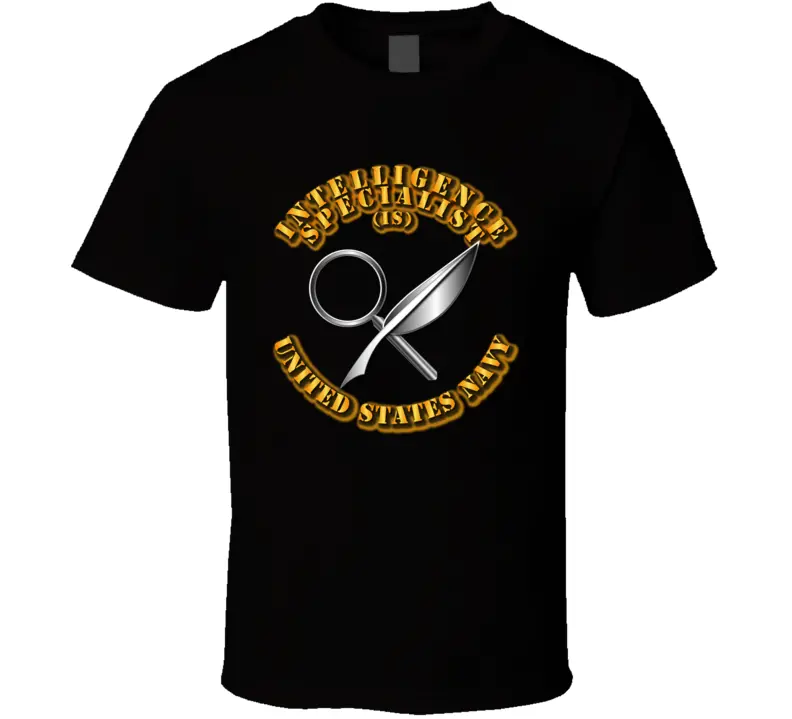 Navy - Rate - Intelligence Specialist T Shirt 1