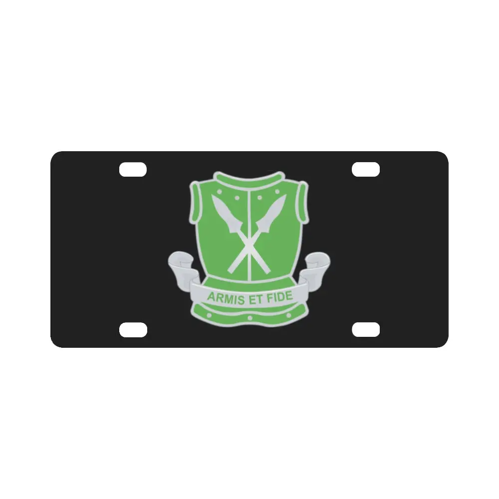 Dui - 5Th Armored Division X 300 Classic License Plate 1