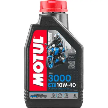 Motul 3000 10W-40 Mineral-Based 4-Stroke Engine Oil For Atvs, Motorcycles & Utvs 1