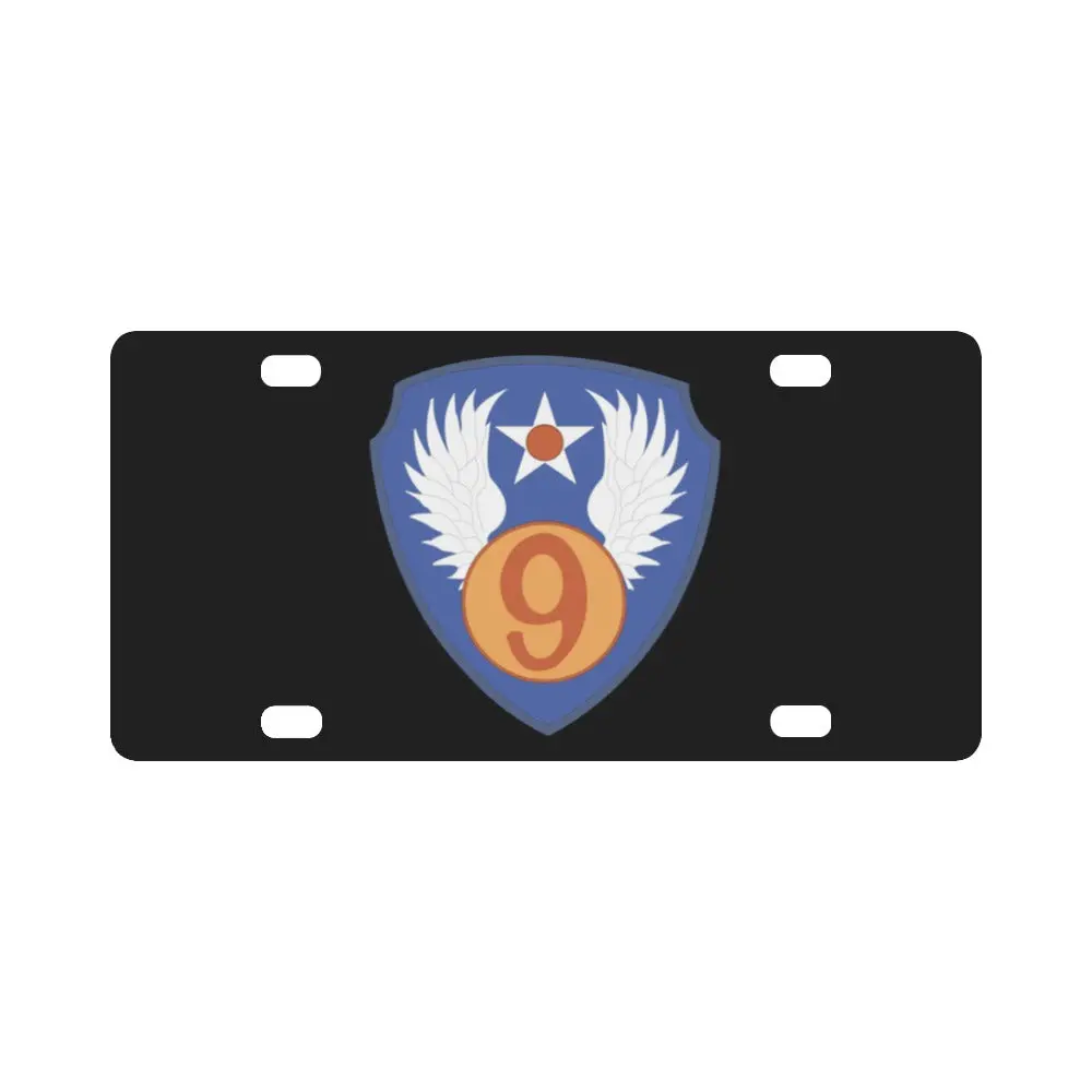 Aac - Ssi - 9Th Air Force Wo Txt X 300 Classic License Plate 1