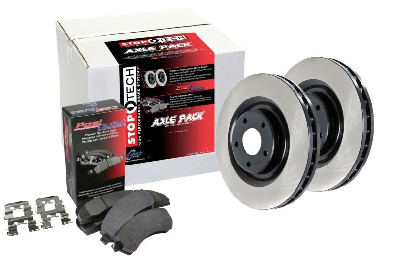 Centric Oe-Style Coated Brake Kit – Front And Rear (4-Wheel Set) 1
