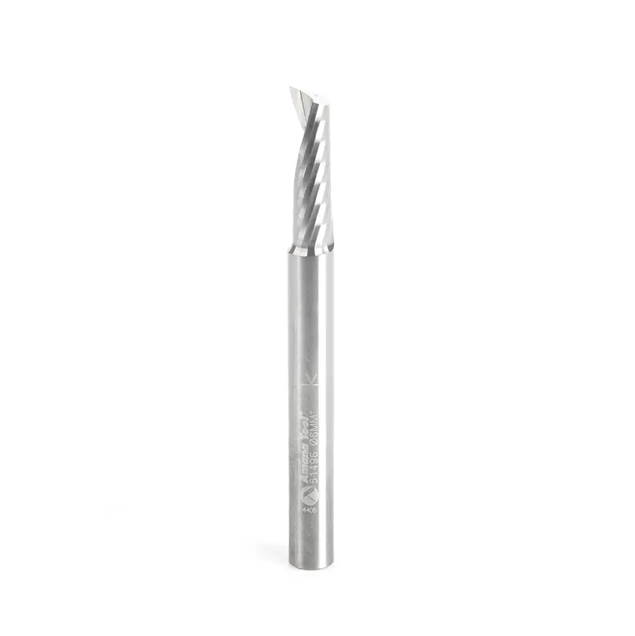 A51496: Amana 6Mm Dia, 6Mm Shk, O Single Flute, Aluminium Cutting 1