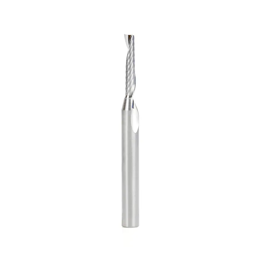 A57319: Amana 4Mm Dia 6Mm Shk, O Single Flute, 20Mm Cut, Plastic Cutting 1