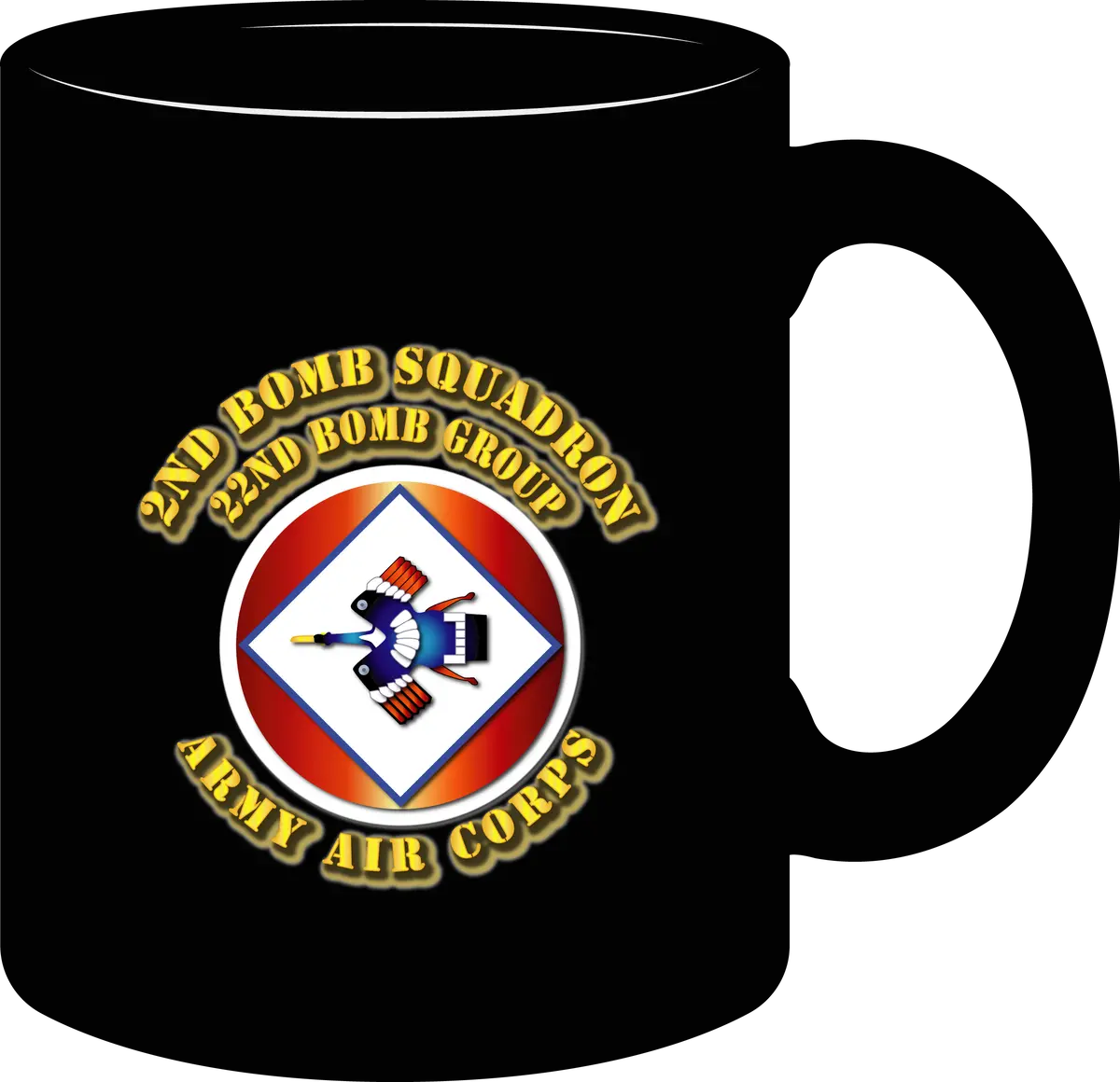Army Air Corps - 2Nd Bomb Squadron - Mug 1