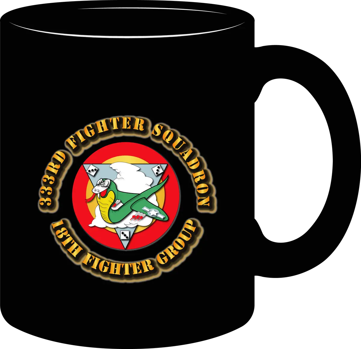 Army Air Corps - 333 Fighter Squadron - 18 Fighter Group - Coral Cobras - Mug 1