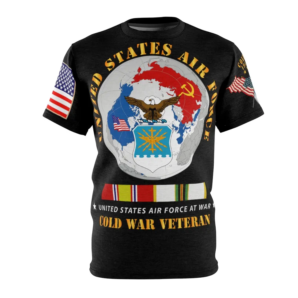 Aop - Usaf - United States Air Force - Cold War Veteran With Cold War Service Ribbons 1